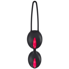 BOLAS VAGINAIS SMARTBALLS DUO FUN FACTORY PRETA/AMORA